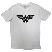 Wonder Woman - Black Paint Logo